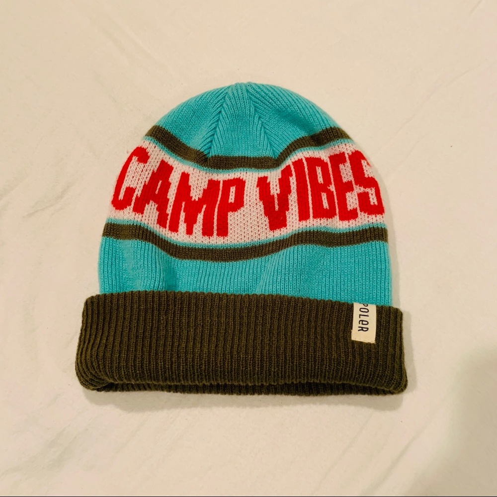Camp Vibes beanie by Poler